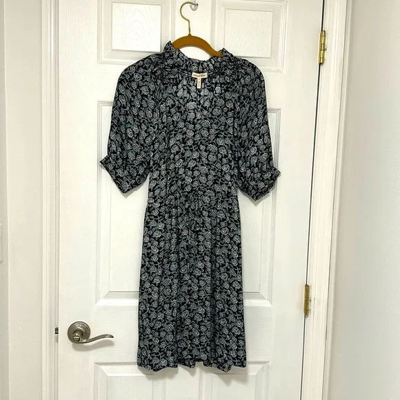rebecca taylor floral silk dress Rebecca Taylor